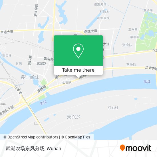 武湖农场东风分场 map