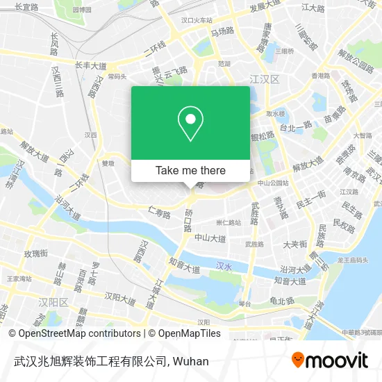 武汉兆旭辉装饰工程有限公司 map