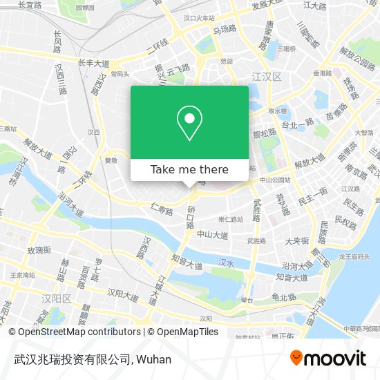 武汉兆瑞投资有限公司 map