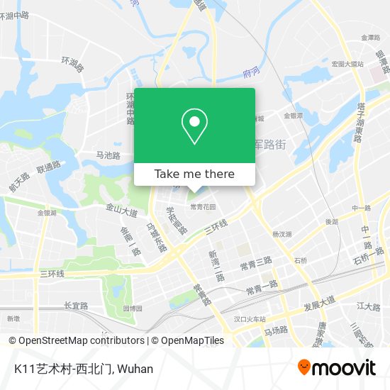 K11艺术村-西北门 map