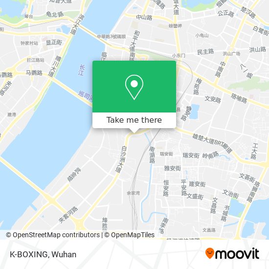 K-BOXING map