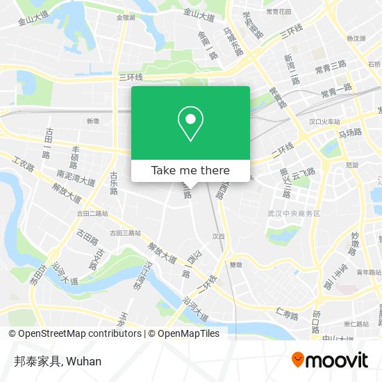 邦泰家具 map