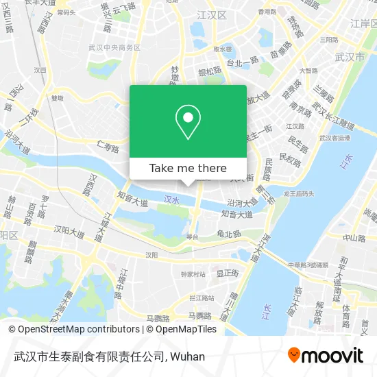 武汉市生泰副食有限责任公司 map