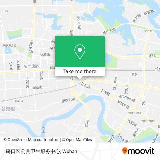 硚口区公共卫生服务中心 map