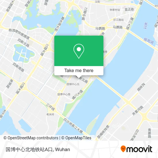 国博中心北地铁站A口 map