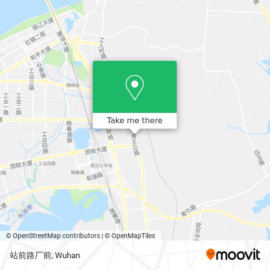 站前路厂前 map