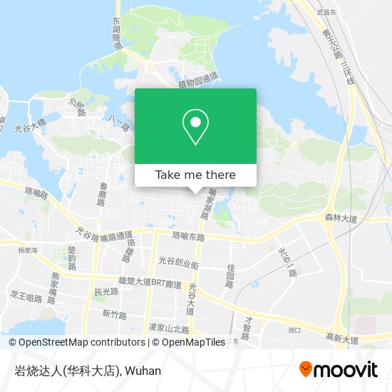 岩烧达人(华科大店) map