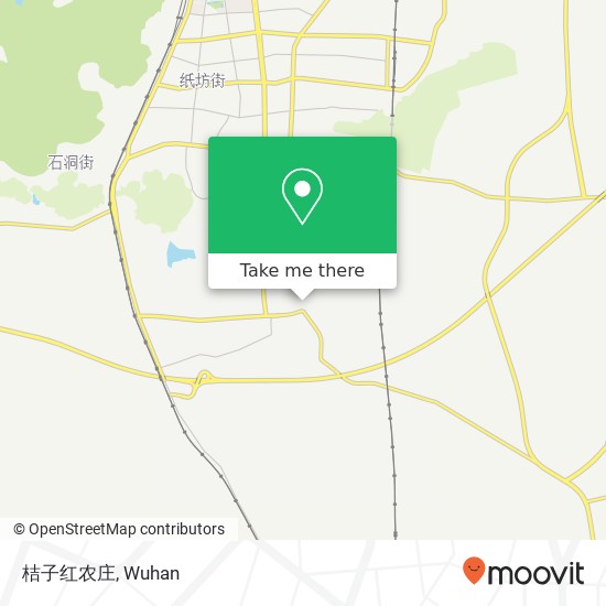 桔子红农庄 map