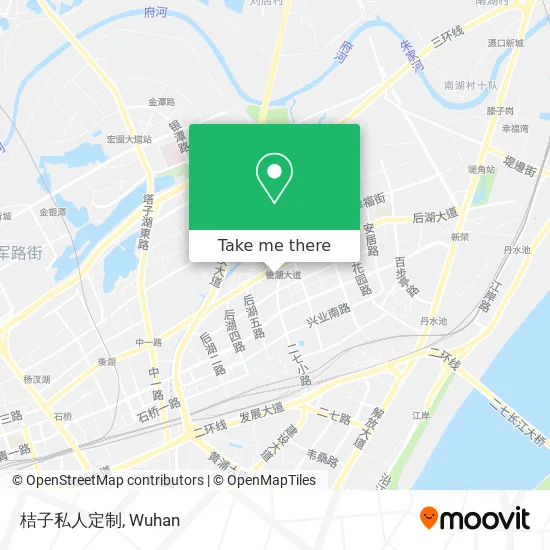 桔子私人定制 map