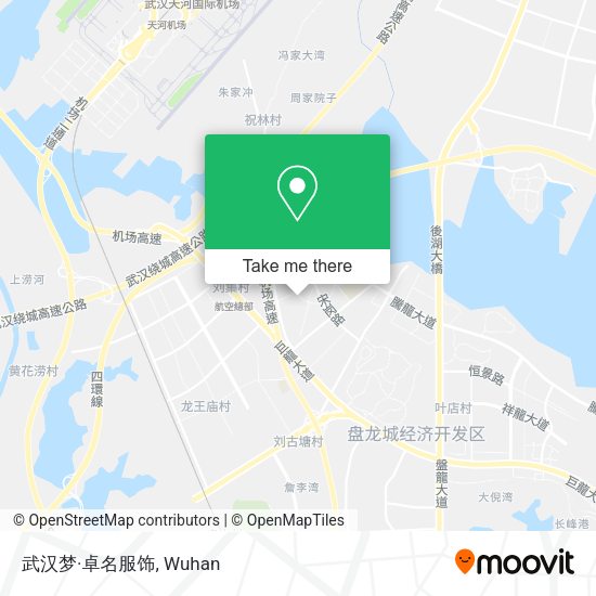 武汉梦·卓名服饰 map