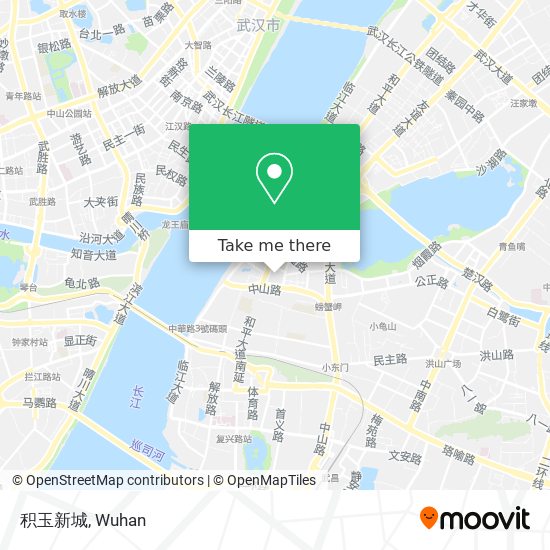 积玉新城 map