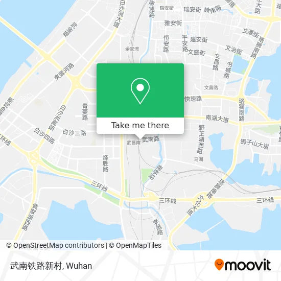 武南铁路新村 map