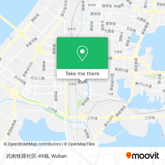 武南铁路社区-49栋 map