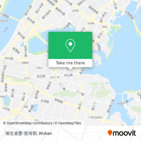 湖北省委-宣传部 map