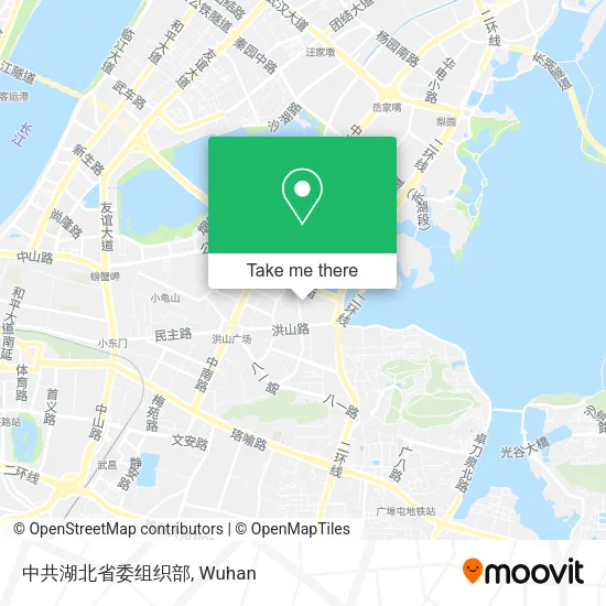 中共湖北省委组织部 map