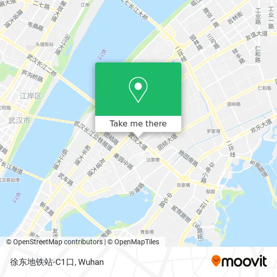 徐东地铁站-C1口 map