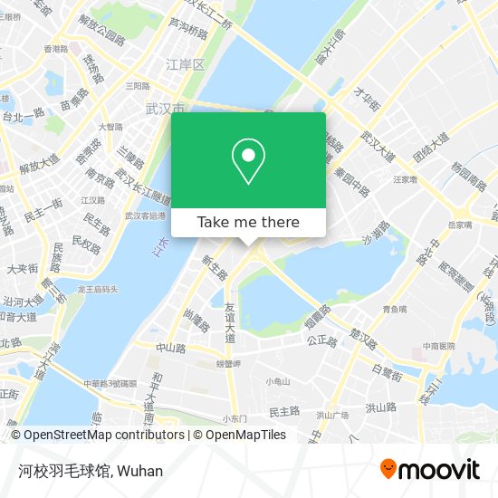 河校羽毛球馆 map