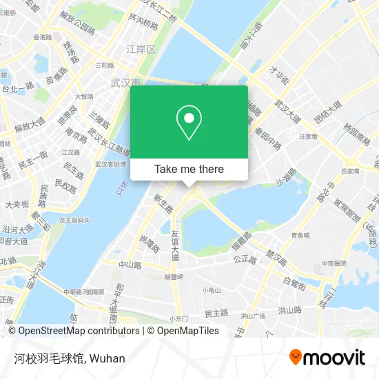 河校羽毛球馆 map