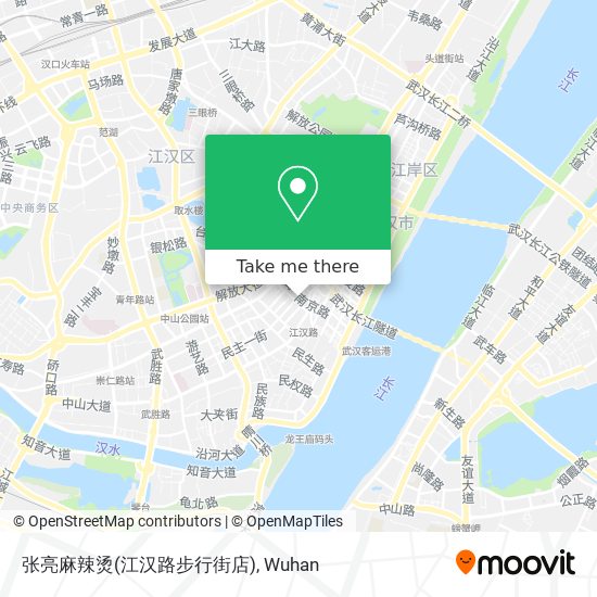 张亮麻辣烫(江汉路步行街店) map