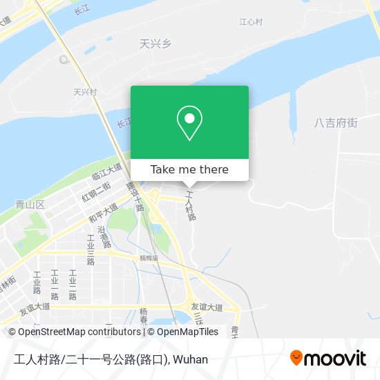 工人村路/二十一号公路(路口) map