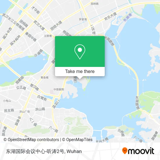 东湖国际会议中心-听涛2号 map