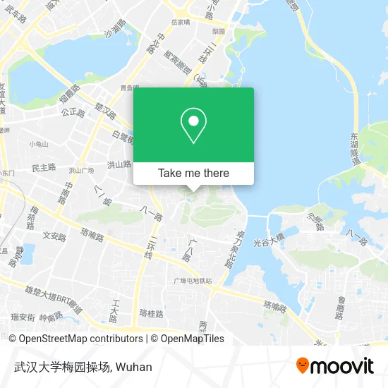 武汉大学梅园操场 map