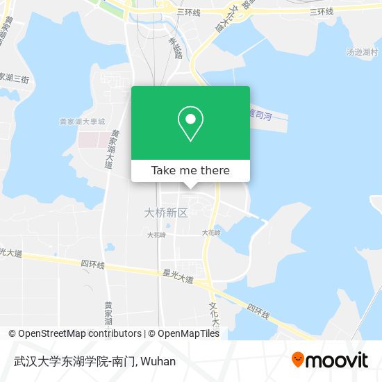 武汉大学东湖学院-南门 map