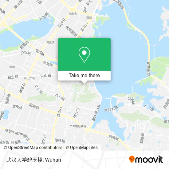 武汉大学碧玉楼 map