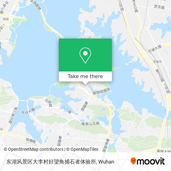 东湖风景区大李村好望角捕石者体验所 map