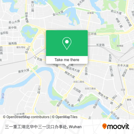 三一重工湖北华中三一汉口办事处 map