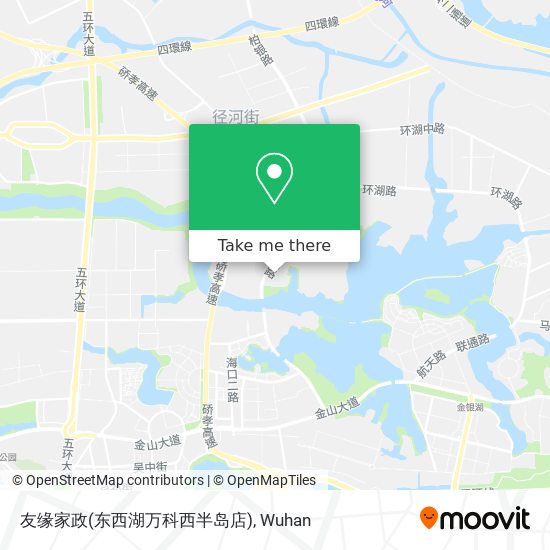 友缘家政(东西湖万科西半岛店) map