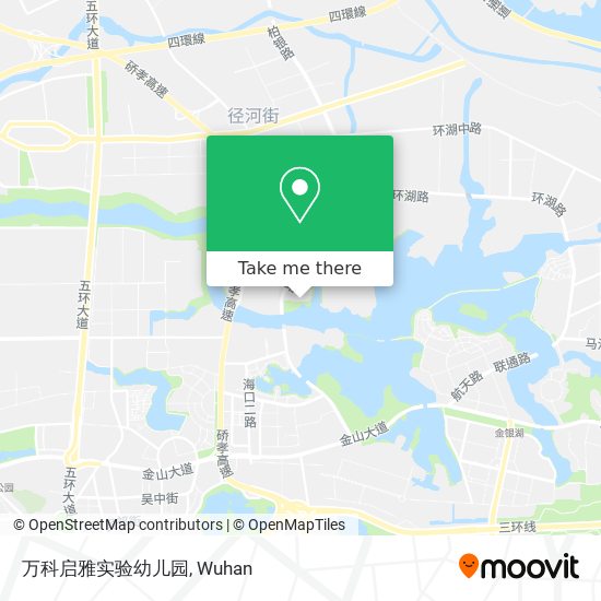 万科启雅实验幼儿园 map