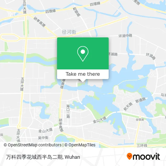 万科四季花城西半岛二期 map