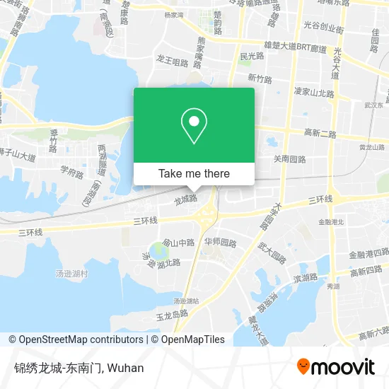 锦绣龙城-东南门 map