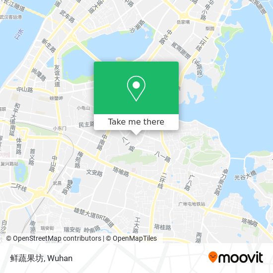 鲜蔬果坊 map