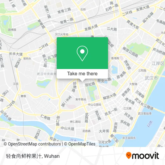 轻食尚鲜榨果汁 map