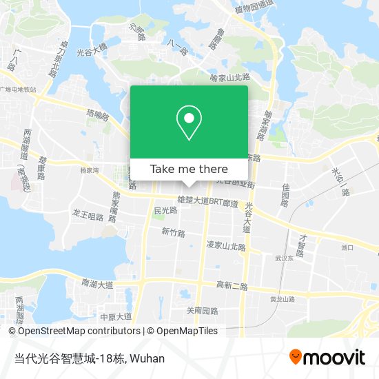 当代光谷智慧城-18栋 map