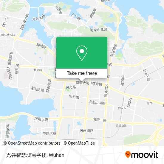 光谷智慧城写字楼 map