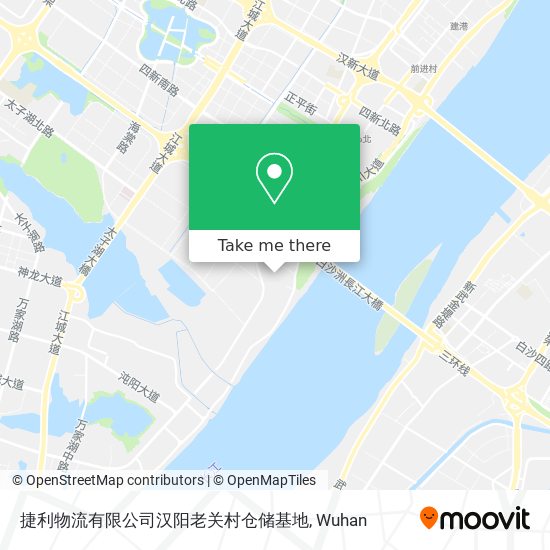 捷利物流有限公司汉阳老关村仓储基地 map