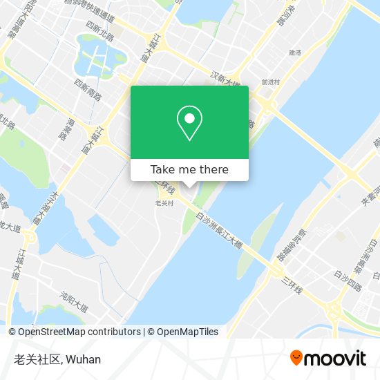 老关社区 map