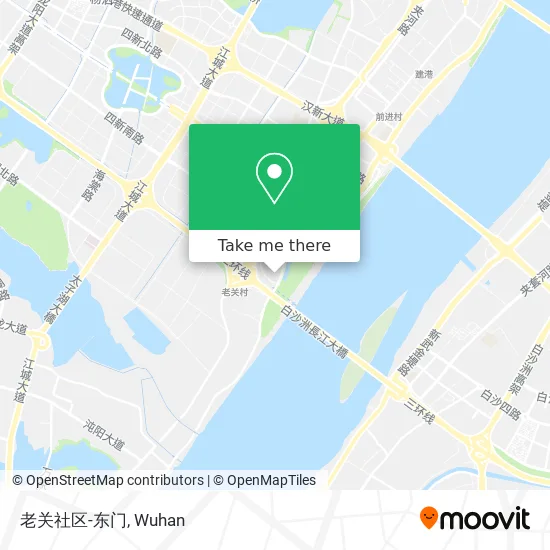 老关社区-东门 map