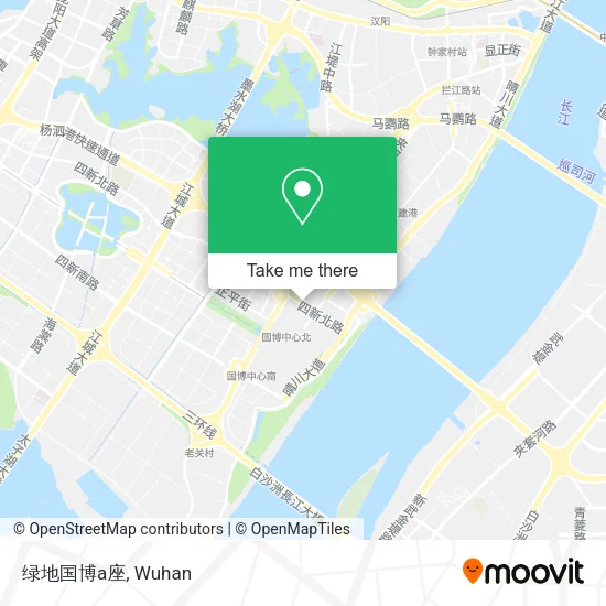 绿地国博a座 map