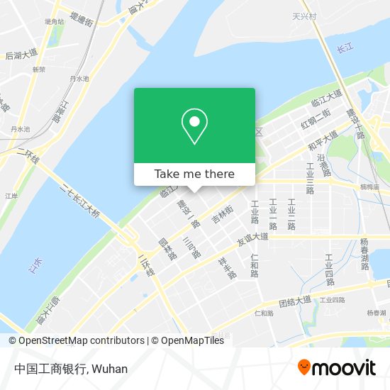 中国工商银行 map
