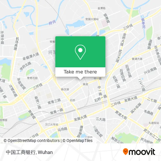 中国工商银行 map