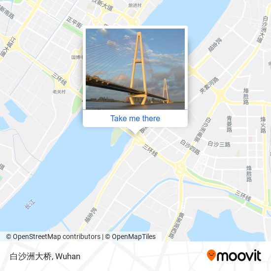 白沙洲大桥 map