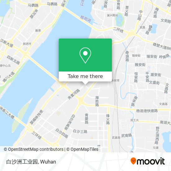 白沙洲工业园 map