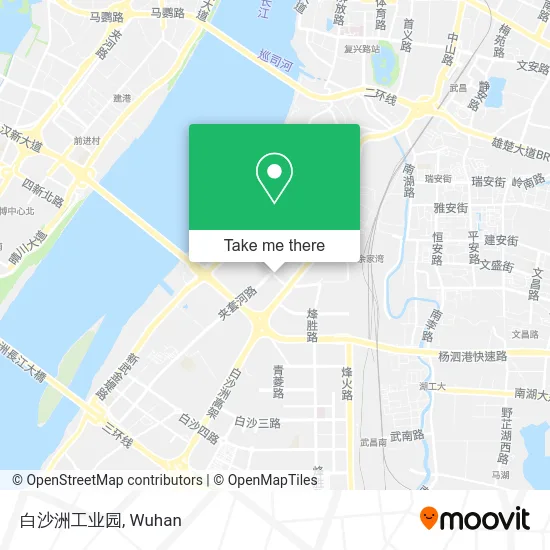 白沙洲工业园 map