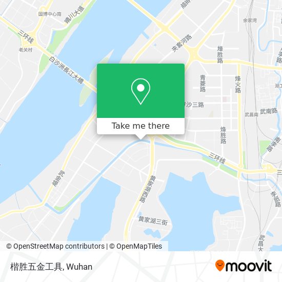 楷胜五金工具 map