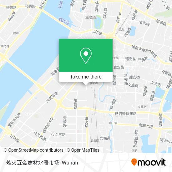 烽火五金建材水暖市场 map
