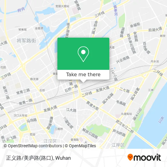 正义路/美庐路(路口) map